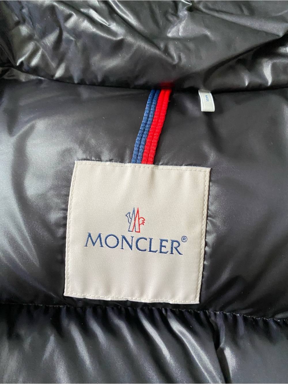 Women’s Moncler Black Shiny Quilted Down Puffer Jacket, - Picture 16 of 16
